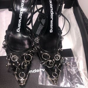 ❌SOLD❌ Alexander Wang Selena Mesh Heels